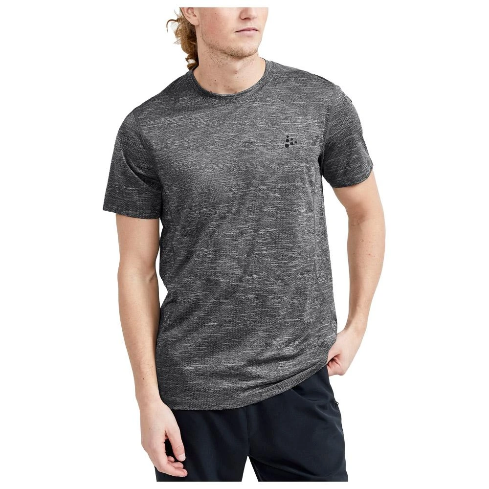 Trail T-Shirt Craft Adv Essence Melange SS Tee M Black Melange 5 Trail T-Shirt Craft Adv Essence Melange SS Tee M Black Melange – Bild 3