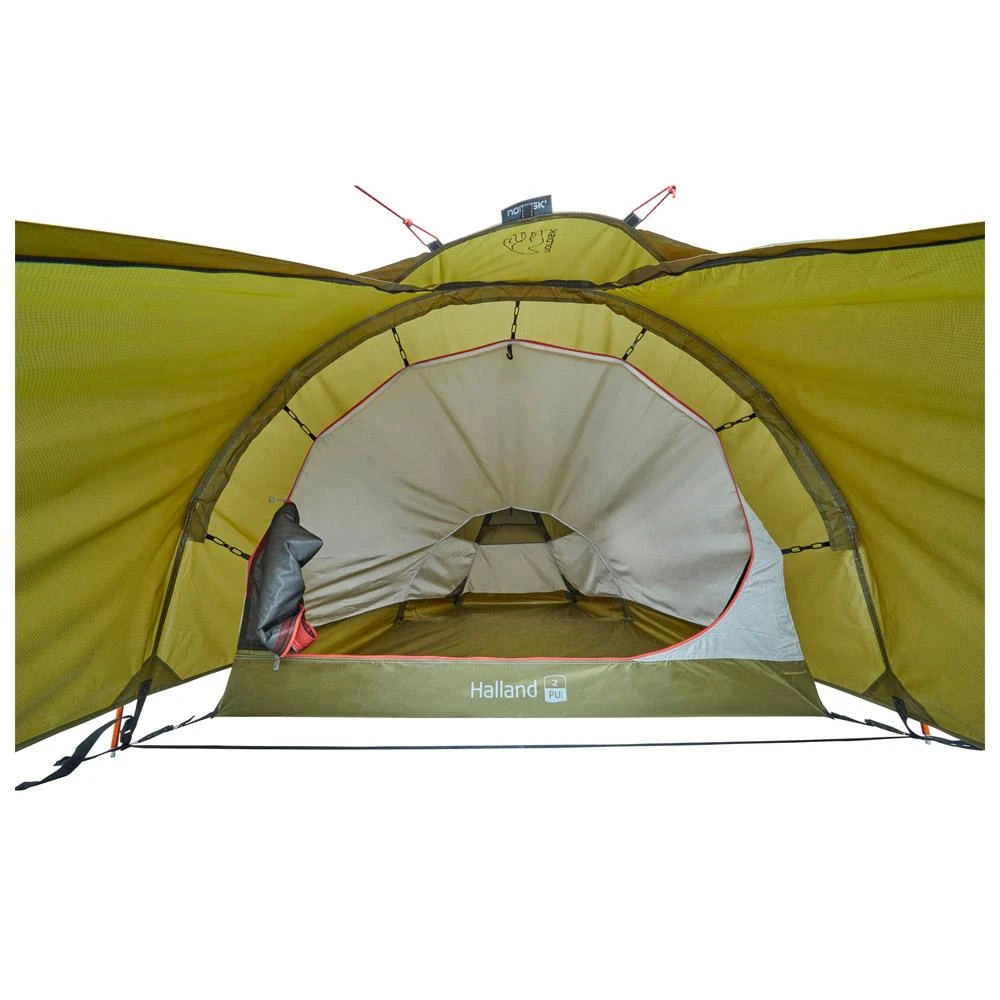 Zelt Nordisk Halland 2 PU Dark Olive 6 Zelt Nordisk Halland 2 PU Dark Olive – Bild 4
