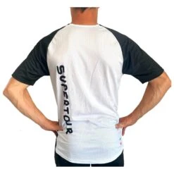 MTB Trikot Supertour Factory S/S White Black -Neueste Camping Verkäufe 92e74289cd2b6d819c936bedd5e16a3cd750bb99 E22SUPRVTT2214885 2