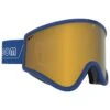 Skibrille Volcom Yae Dark Blue/White Gold Chrome