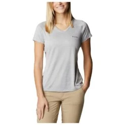 Wander-T-Shirt Columbia W's Zero Rules SS Shirt Columbia Grey Heather