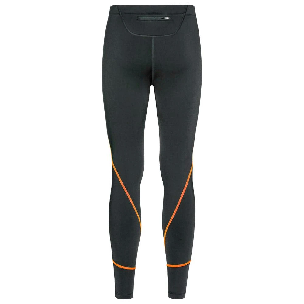 Trail-Leggings Odlo Tights God Jul Black Exuberant Orange 4 Trail-Leggings Odlo Tights God Jul Black Exuberant Orange – Bild 2