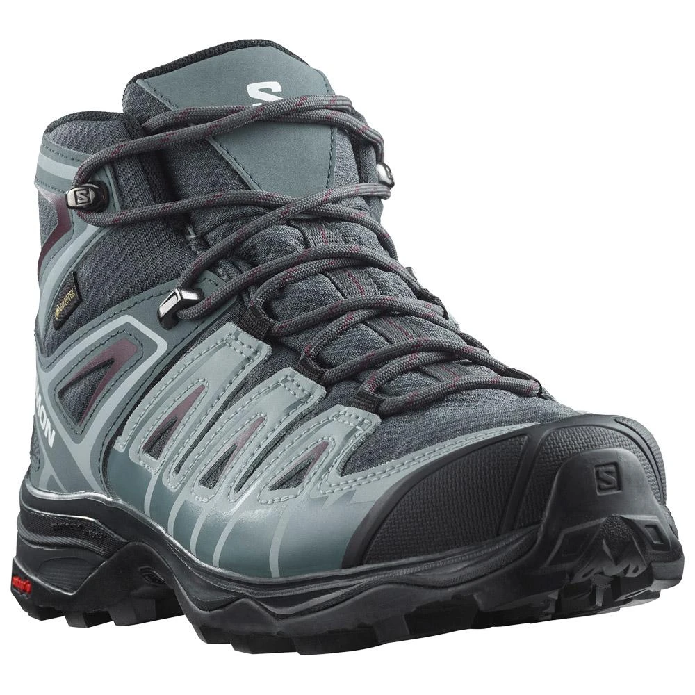 Wanderschuhe Salomon X Ultra Pioneer Mid Gtx W Ebony Stormy Weather Wine Tasting 6 Wanderschuhe Salomon X Ultra Pioneer Mid Gtx W Ebony Stormy Weather Wine Tasting – Bild 4