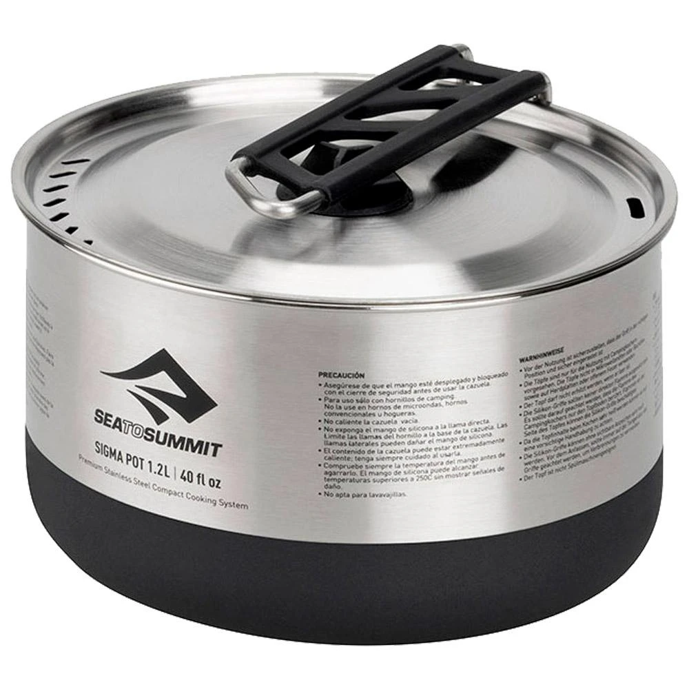 Topf Sea To Summit Sigma Pot 1,2 Litre Grey 7 Topf Sea To Summit Sigma Pot 1,2 Litre Grey – Bild 5
