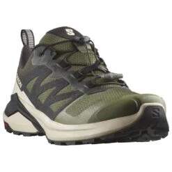 Trailrunning-Schuhe Salomon X-Adventure Olive Night Rainy Day Black -Neueste Camping Verkäufe a654d83c9096f4a0affcfbed57ff72b02bbb3f52 E23SALOCHA3362694 4