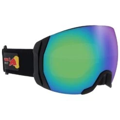 Skibrille Red Bull Spect Sight Matt Black Rose Green Mirror Green Snow