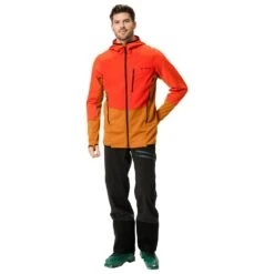 Fleece Vaude Men's Monviso Hooded Grid Fleece Jacket Glowing Red -Neueste Camping Verkäufe a7248ad0049ed30db804862674867b2083144971 H23VAUDTTH2252526 901