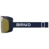 Skibrille Briko Borealis Magnetic 2 Lenses Blue Cloud Burst Yellow Mirror + Pink