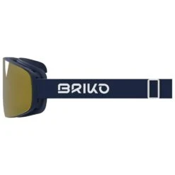 Skibrille Briko Borealis Magnetic 2 Lenses Blue Cloud Burst Yellow Mirror + Pink