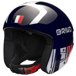 Helm Briko Vulcano Fis 6.8 Epp - France Shiny Tangaroa Blue White