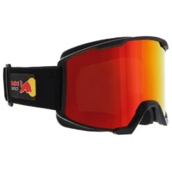 Skibrille Red Bull Spect Solo Matt Black Brown Red Mirror Snow