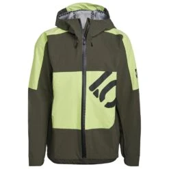 MTB Jacke Five Ten 5.10 Rain Jacket All Mountain Legend Earth Pulse Lime