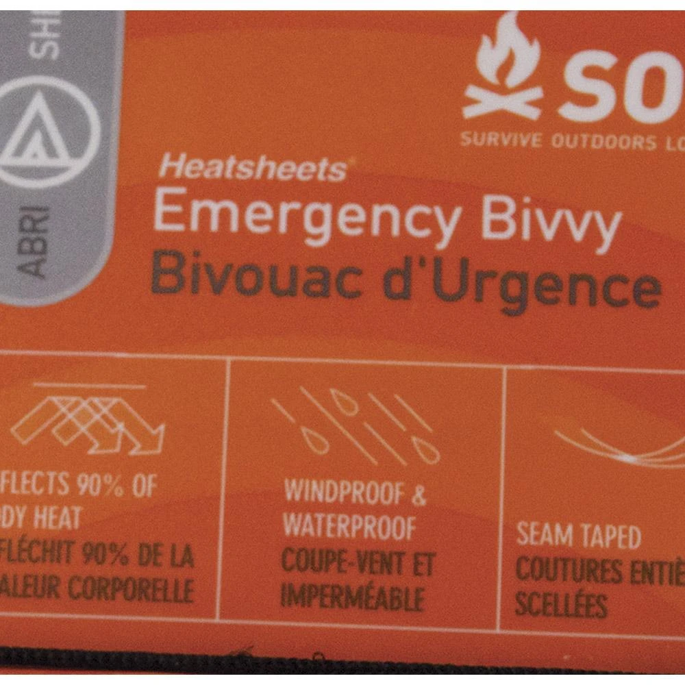 Überschlafsack SOL Emergency Bivvy Red 4 Überschlafsack SOL Emergency Bivvy Red – Bild 2