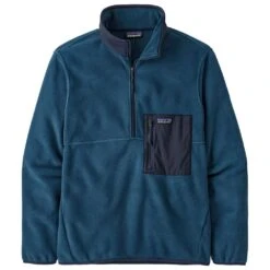 Fleece Patagonia M's Microdini 1/2 Zip Pullover Tidepool Blue