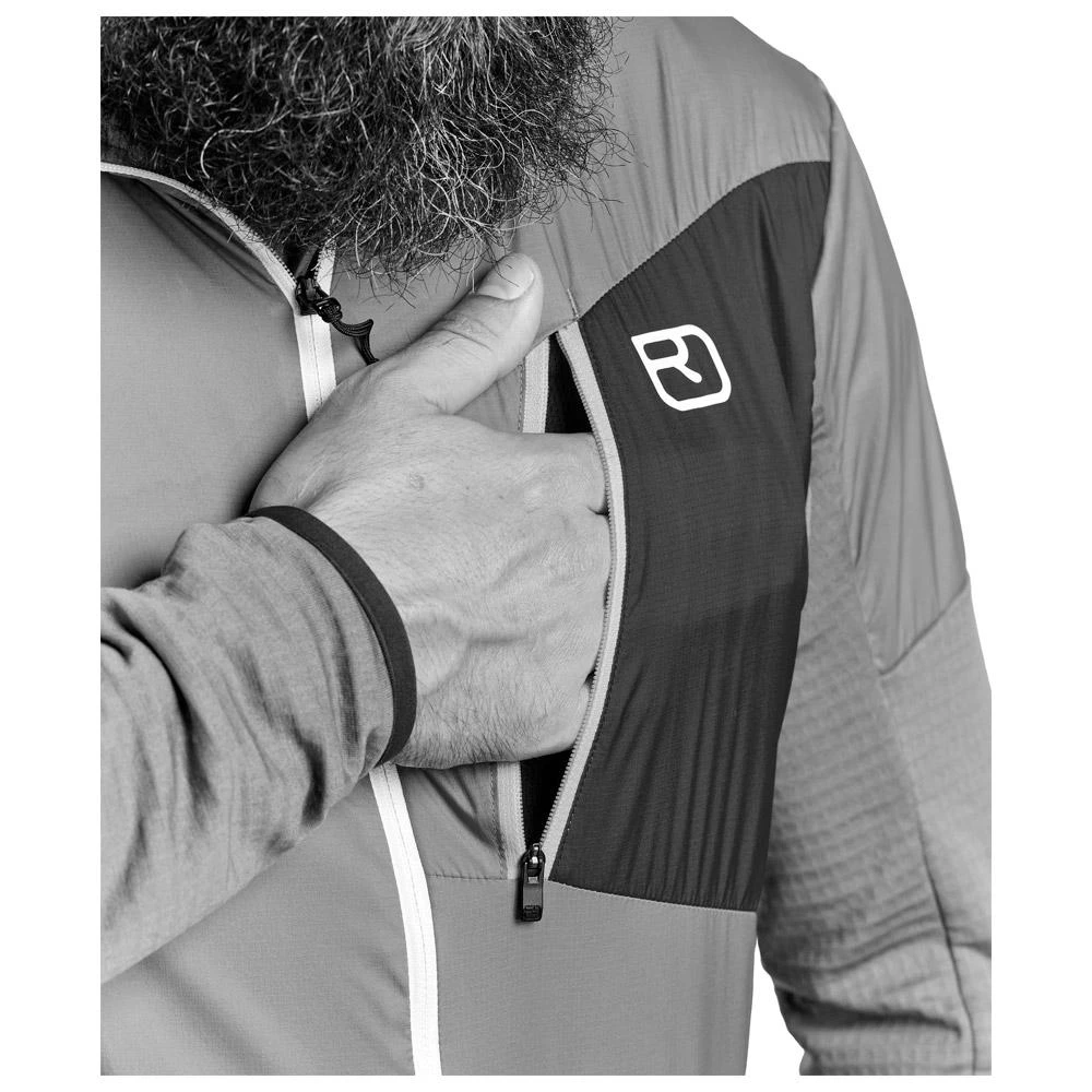 Wanderjacke Ortovox Ladiz Hybrid Jacket M Petrol Blue 7 Wanderjacke Ortovox Ladiz Hybrid Jacket M Petrol Blue – Bild 5