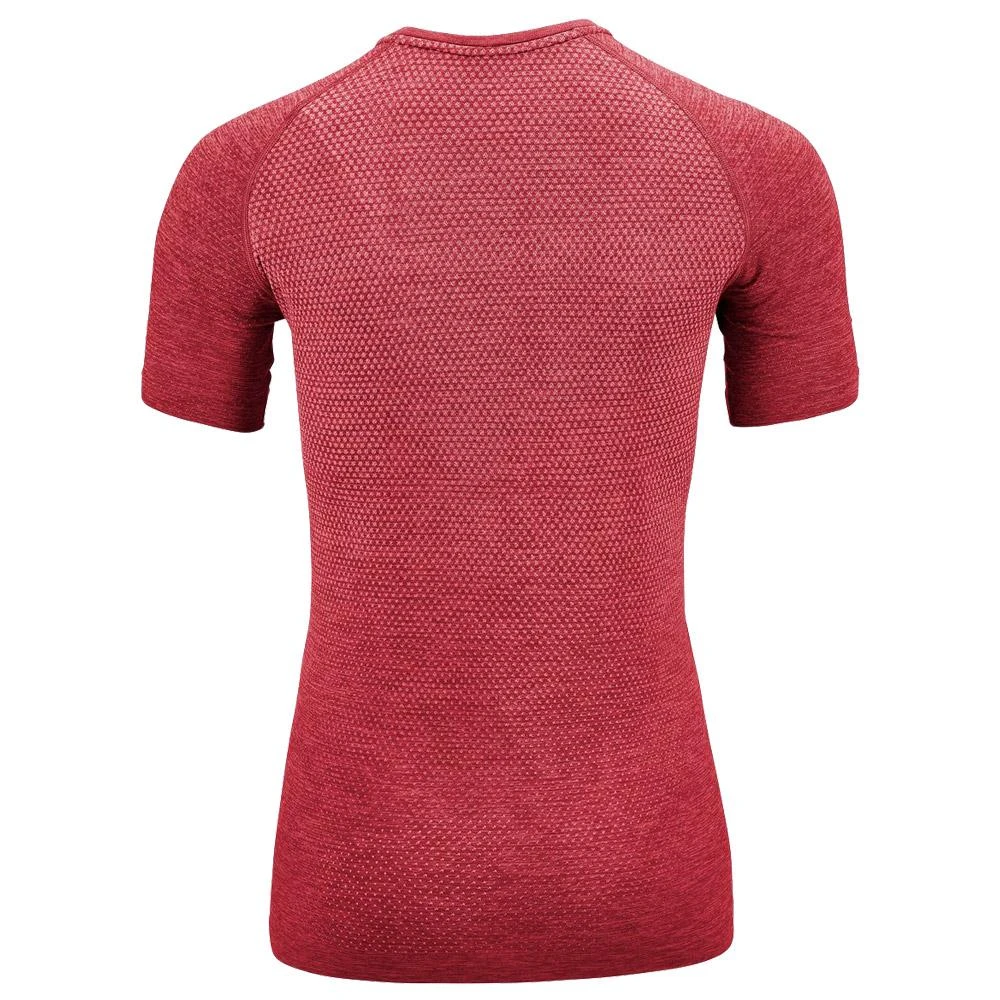 Trail T-Shirt Odlo Essential Seamless T-Shirt Crew Neck SS Wmn American Beauty Melange 4 Trail T-Shirt Odlo Essential Seamless T-Shirt Crew Neck SS Wmn American Beauty Melange – Bild 2