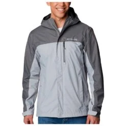 Wanderjacke Columbia Pouring Adventure II Jacket Columbia Grey Heather
