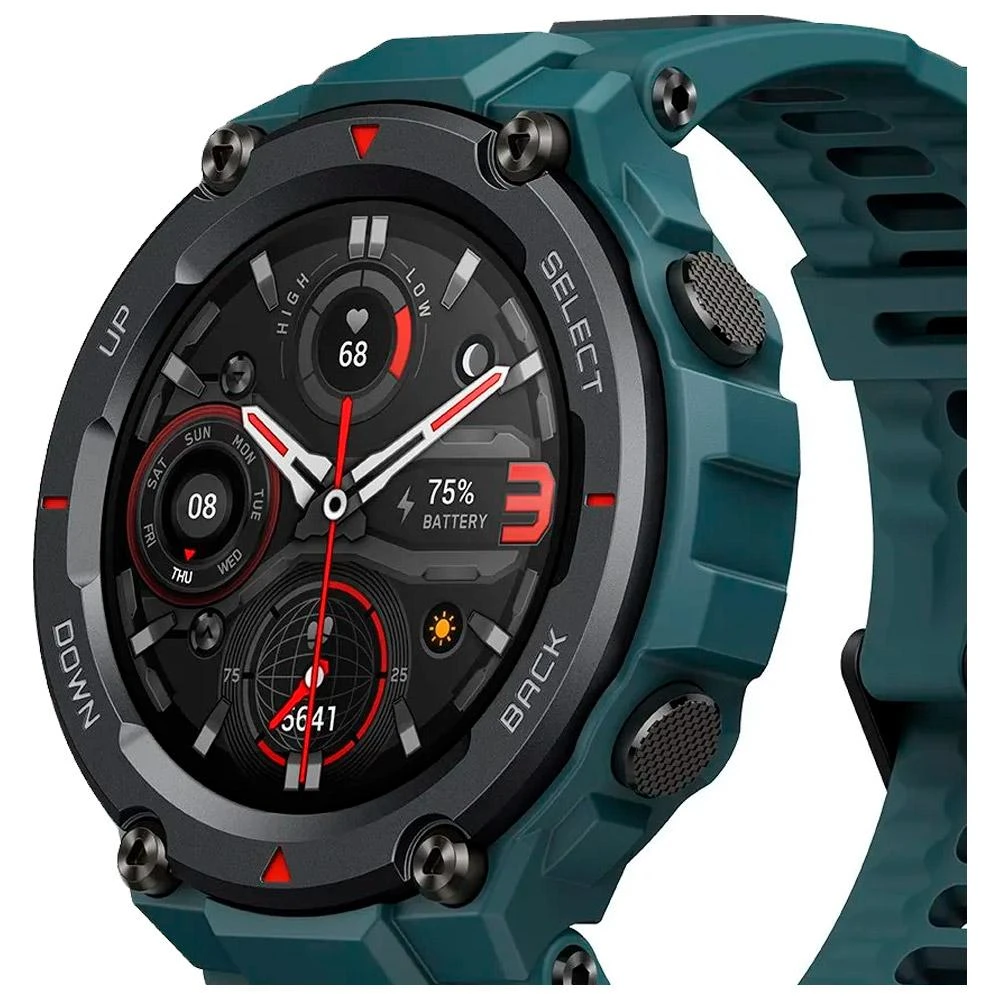 Uhr Amazfit T-Rex Pro Steel Blue 4 Uhr Amazfit T-Rex Pro Steel Blue – Bild 2