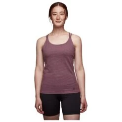 T-Shirt Zum Klettern Black Diamond W Talus Tank Blackberry -Neueste Camping Verkäufe c5162273eddde866d8f486e9764e00e5ec407cd5 E22BDIATTH1217169 4