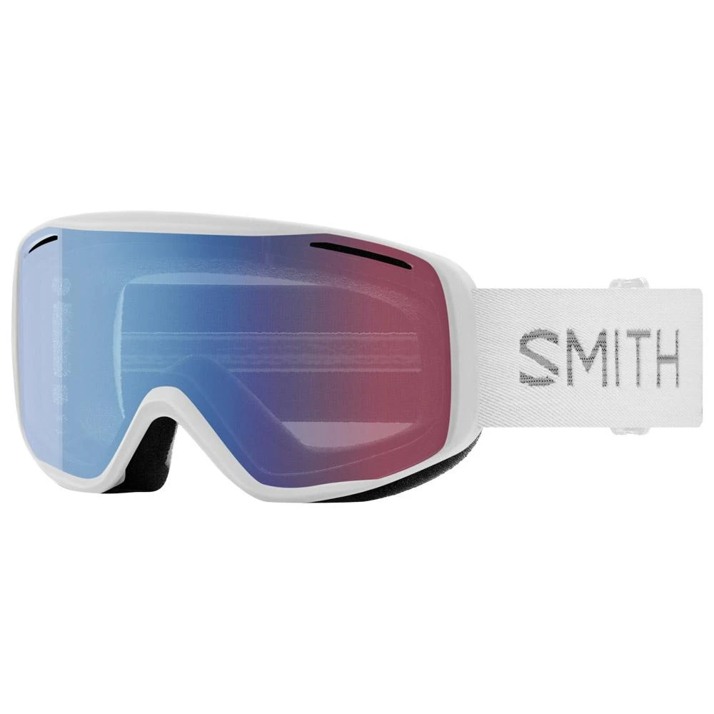 Skibrille Smith Rally White Chunky Knit Blue Sensor Mirror 3 Skibrille Smith Rally White Chunky Knit Blue Sensor Mirror
