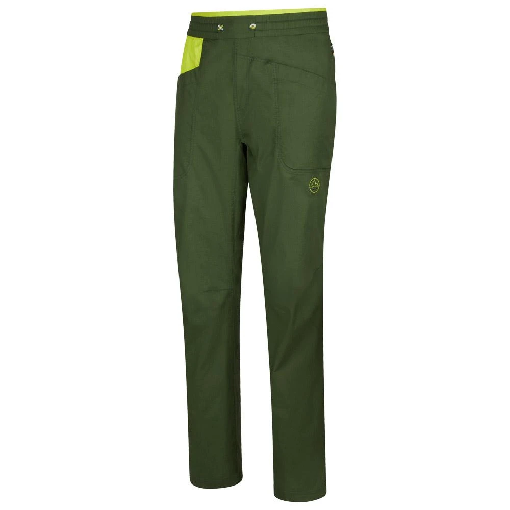 Kletterhose La Sportiva Bolt Pant M Forest Lime Punch 3 Kletterhose La Sportiva Bolt Pant M Forest Lime Punch