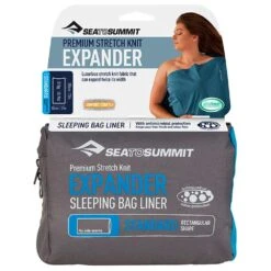 Neueste Camping Verkäufe 36 Schlafsack-Inlett Sea To Summit Sleeping Bag Liner Polycotton Rectangle Standard Navy Blue
