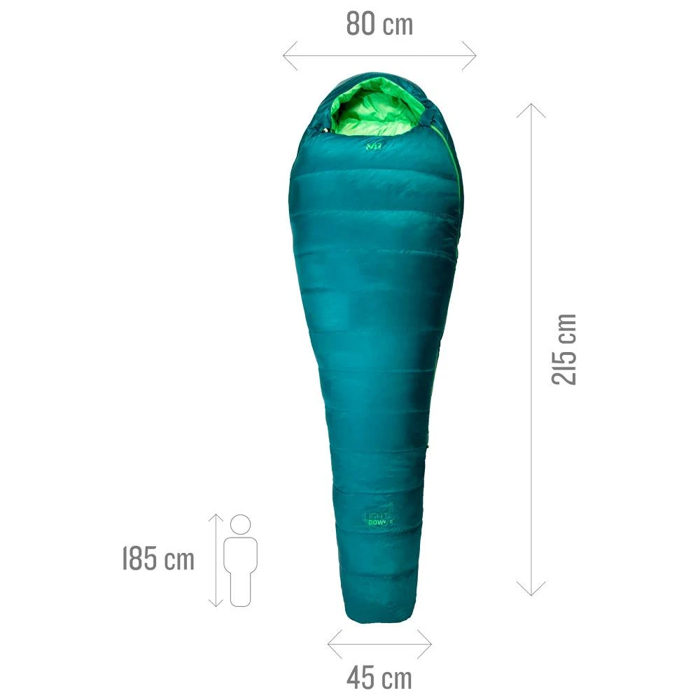 Schlafsack Millet Light Down 0° Emerald 7 Schlafsack Millet Light Down 0° Emerald – Bild 5