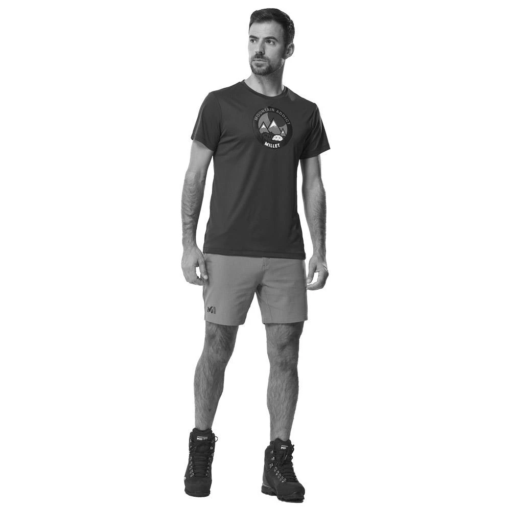 Wander-T-Shirt Millet Dreamy Peaks S/S Foggy Dew 7 Wander-T-Shirt Millet Dreamy Peaks S/S Foggy Dew – Bild 5