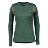 Trail T-Shirt Scott Trail Run L/S Women's Smoked Green/Crystal Pink