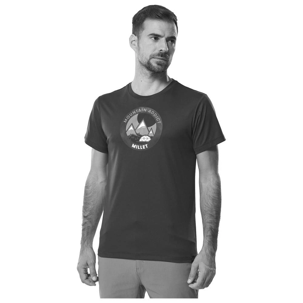 Wander-T-Shirt Millet Dreamy Peaks S/S Foggy Dew 6 Wander-T-Shirt Millet Dreamy Peaks S/S Foggy Dew – Bild 4