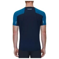 T-Shirt Zum Klettern Mammut Aenergy FL Deep Ice Marine -Neueste Camping Verkäufe ea9e97111e1d714d24c121cae9fbd45441b27ab1 E23MAMMTTH3376763 2