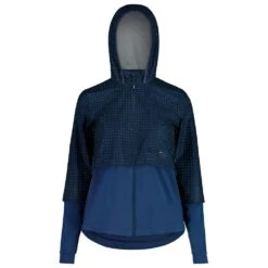 Wanderjacke Maloja BirneM Midnight Dotgrid