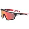 Cébé Sonnenbrille Cebe S'Track Vision Black Red Matte Zone Grey Cat.3 Red