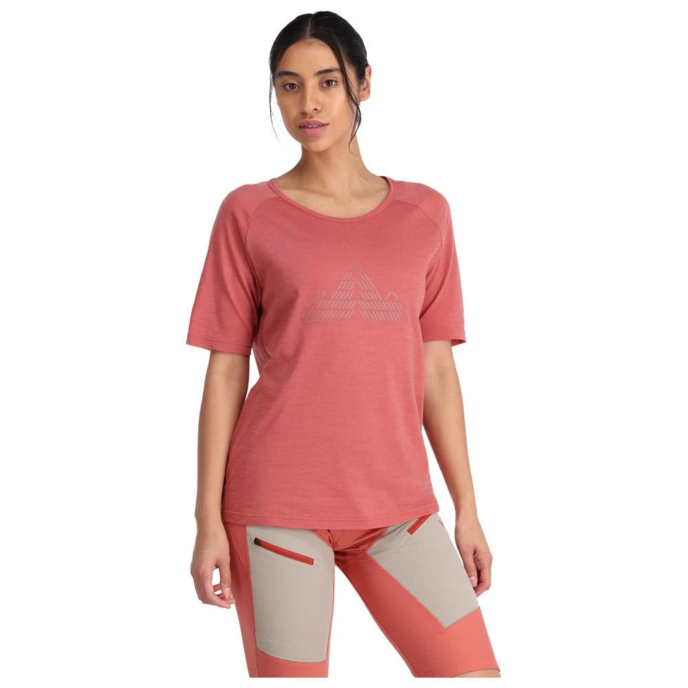 Wander-T-Shirt Kari Traa Ane T-Shirt - 50% Merino Wool W Cedar 5 Wander-T-Shirt Kari Traa Ane T-Shirt - 50% Merino Wool W Cedar – Bild 3