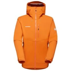 Bergsteigerjacke Mammut Alto Guide HS Hooded Jkt Dark Tangerine