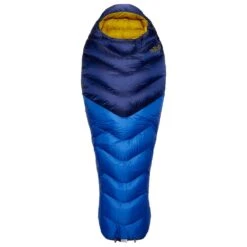 Neueste Camping Verkäufe 40 Schlafsack RAB Neutrino 400 Wmns Left Nightfall Blue
