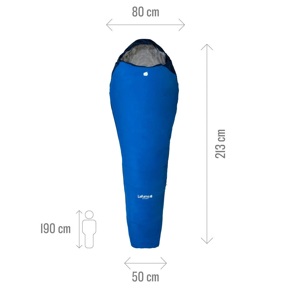 Schlafsack Lafuma Active 10° Azur Blue 5 Schlafsack Lafuma Active 10° Azur Blue – Bild 3